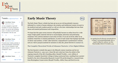 Desktop Screenshot of earlymusictheory.org